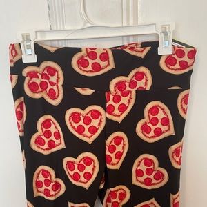 No boundaries Pizza Leggings Large